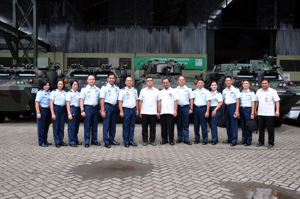 Kunjungan Junior Officers Exchange Visit Program Philippines Air Force (JOEVP PAF)