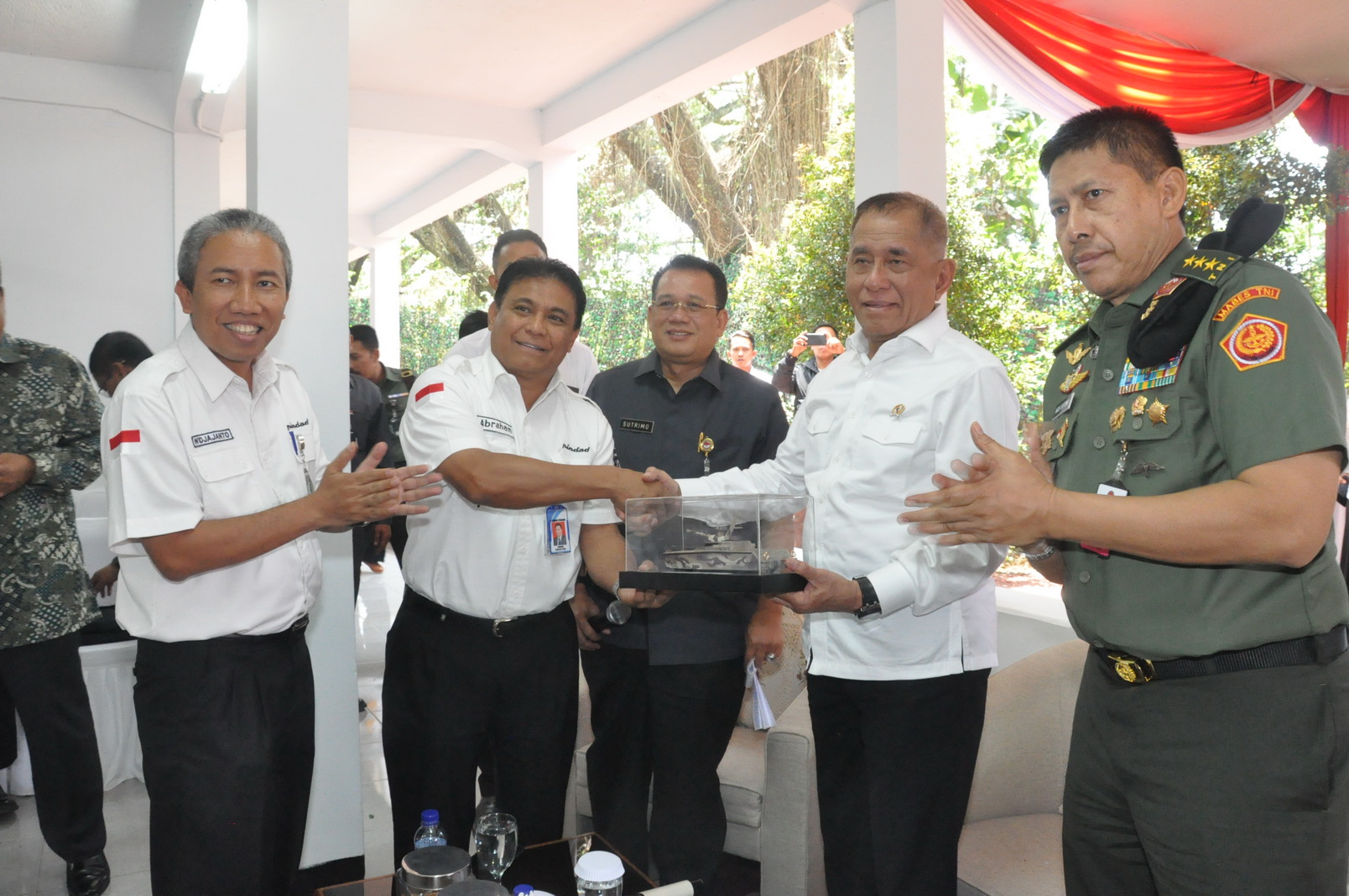 Sarasehan Industri Pertahanan di Pindad, Menhan Tinjau Turret Dalam Mendukung Medium Tank