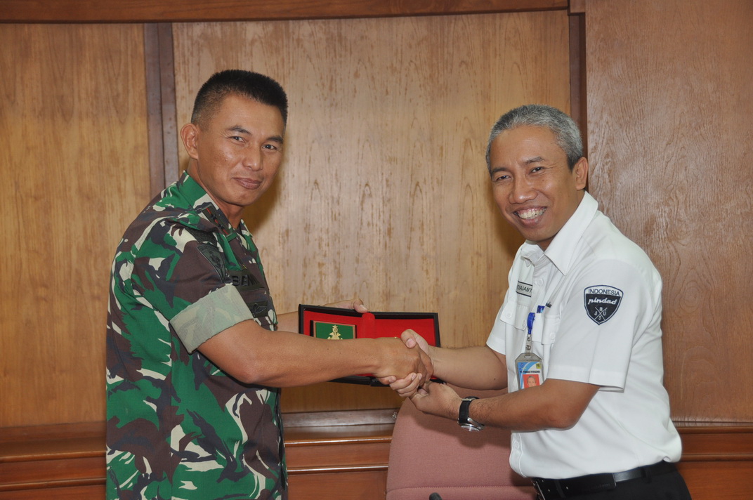 Kunjungan Pangdivif 2 Kostrad