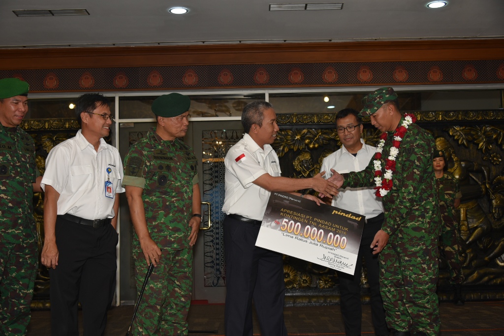 Pindad Sambut dan Apresiasi Prestasi Kontingen AASAM 2016