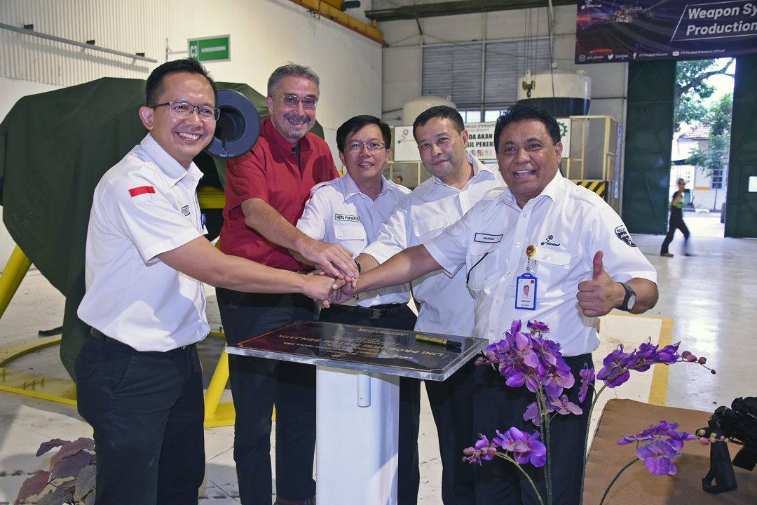 PT Pindad Opens New Line of Production Facility of Weapon System