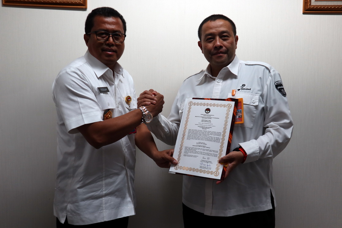 Submission and Signing of Harimau Medium Tank Type Certificate