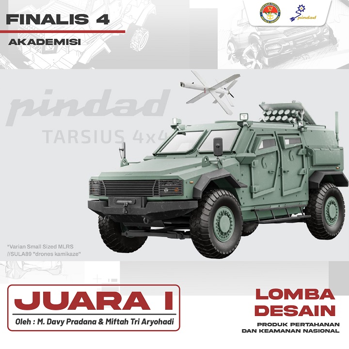 Pindad and Kemhan RI awarded MVDC 2021 champions