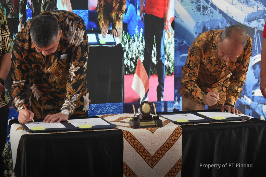 PT PINDAD TANDATANGANI MOU DENGAN PT PGN TERKAIT TABUNG LNG DAN CNG 
