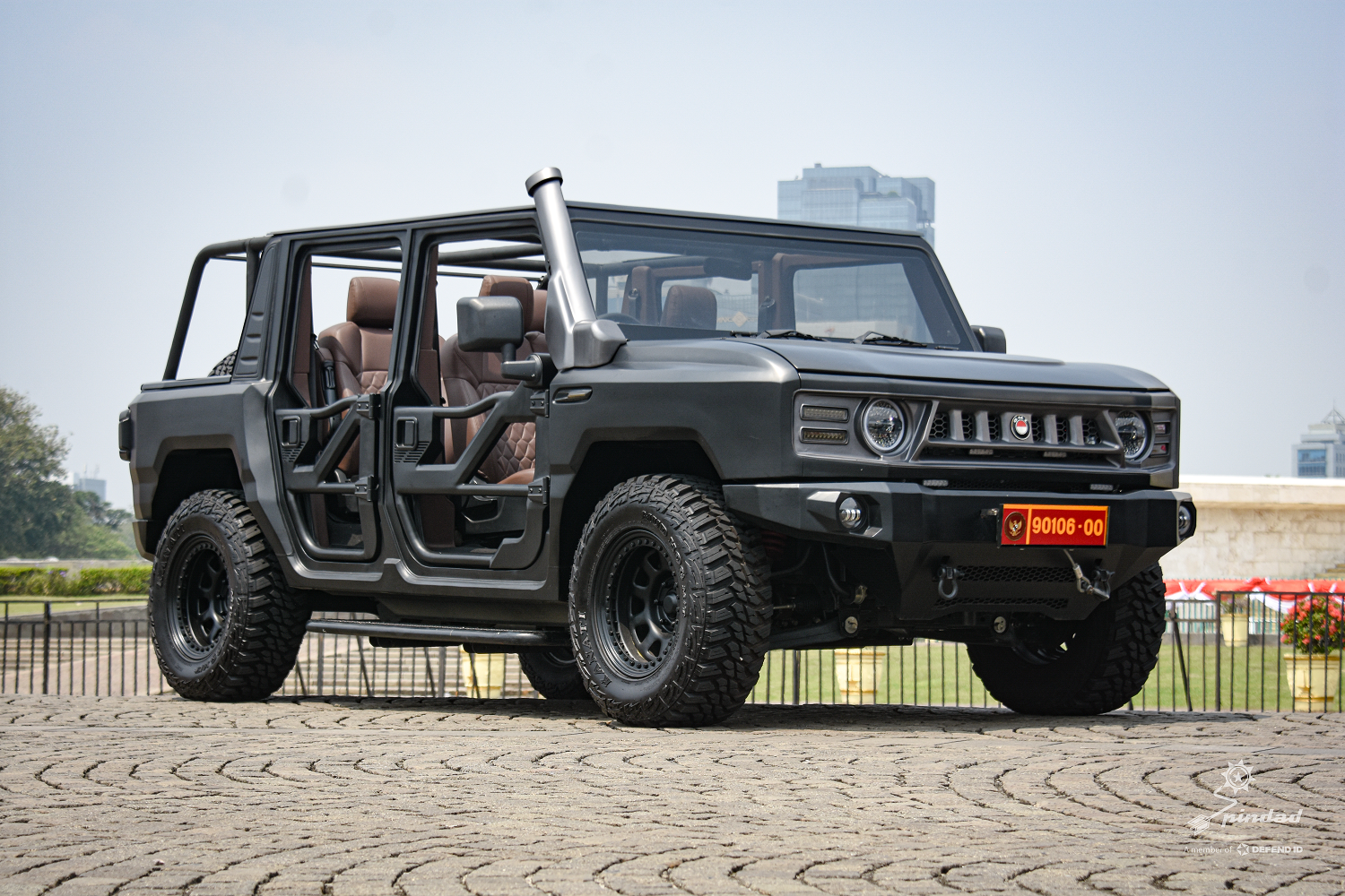 Gunakan Ranops MV3 - Maung Pindad, Kirab Bendera Pusaka & Teks Proklamasi Menuju IKN