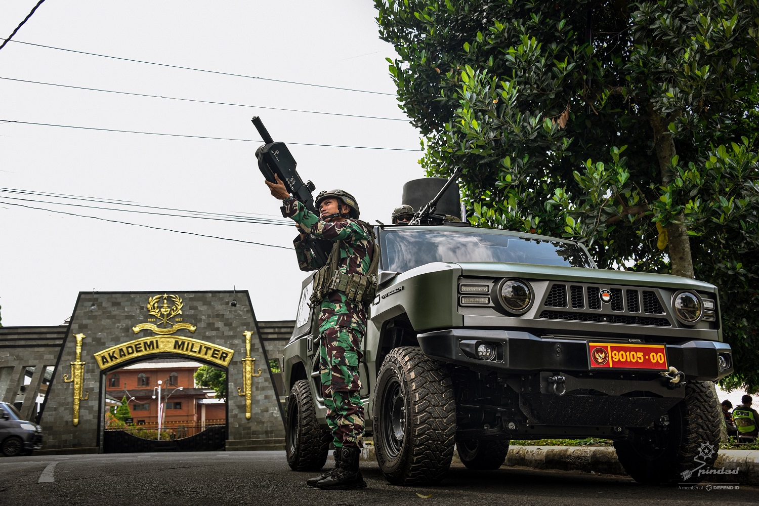 Maung MV3 Mobile Jammer, SPS-1 dan Sectorial Jammer Dukung Pengamanan Kabinet Merah Putih di Akmil