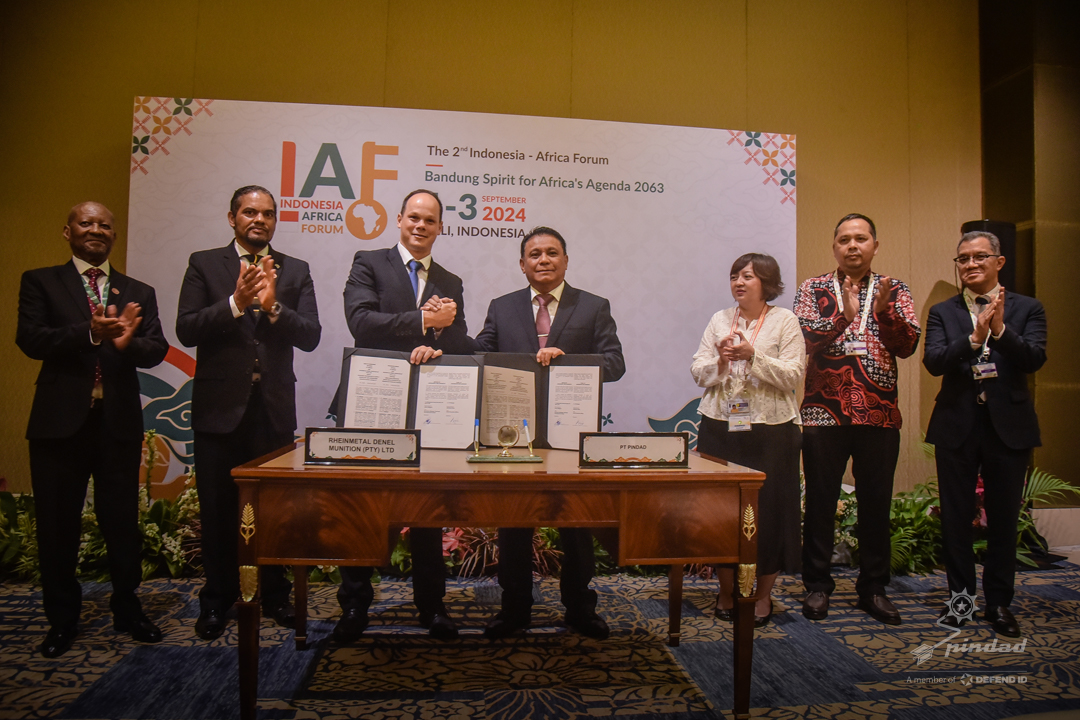 PT Pindad Tandatangani Perjanjian Kerja Sama dengan Rheinmetal Terkait Pasokan Propelan