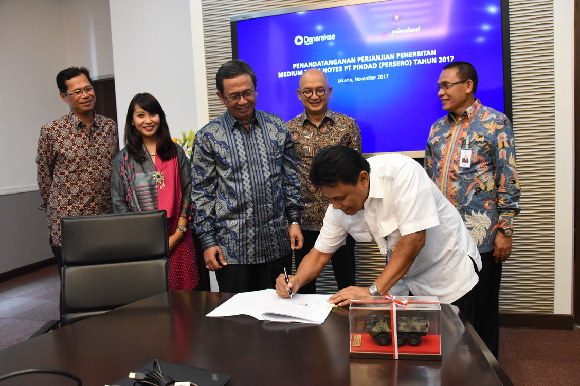 Pindad Terbitkan MTN Dengan Nilai Maksimum 1 Triliun