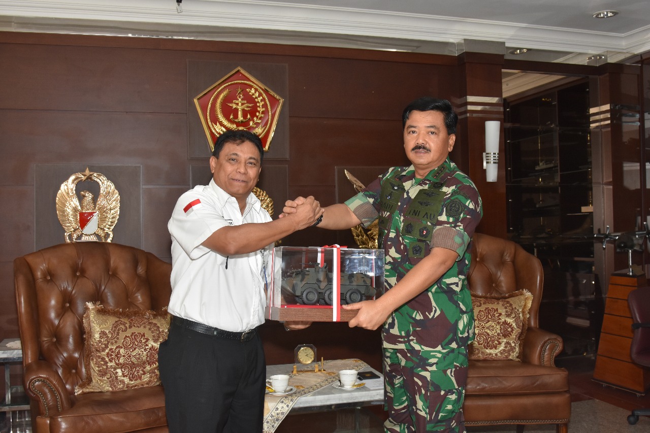 Tingkatkan Kinerja, Pindad Silaturahmi Ke Panglima TNI 