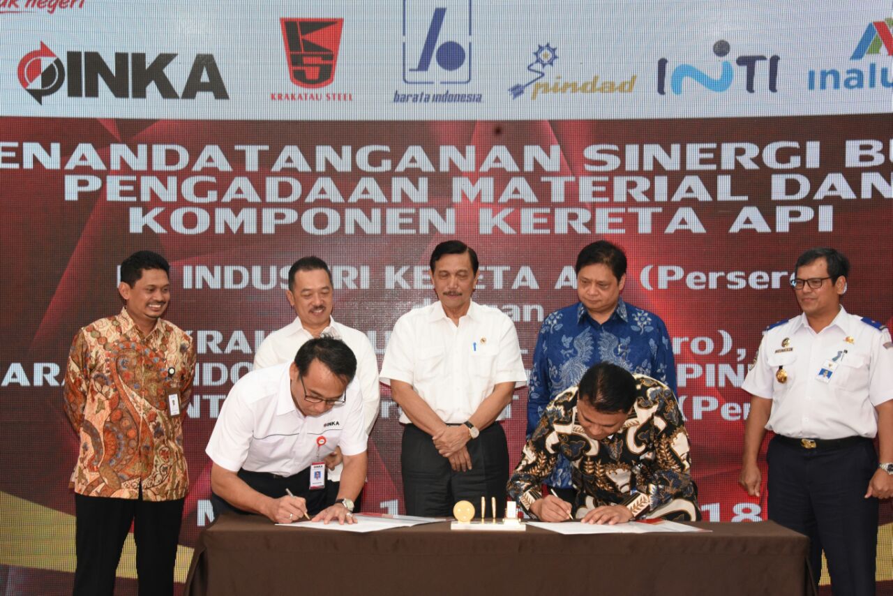 Sinergi BUMN, Pindad teken MoU dengan PT INKA