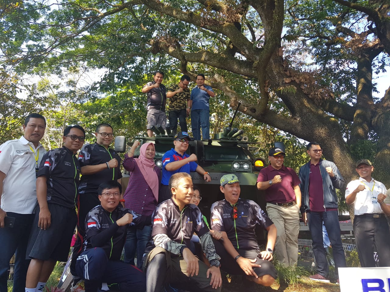 Pindad Presented Anoa Panzer Monument to the People of Malang