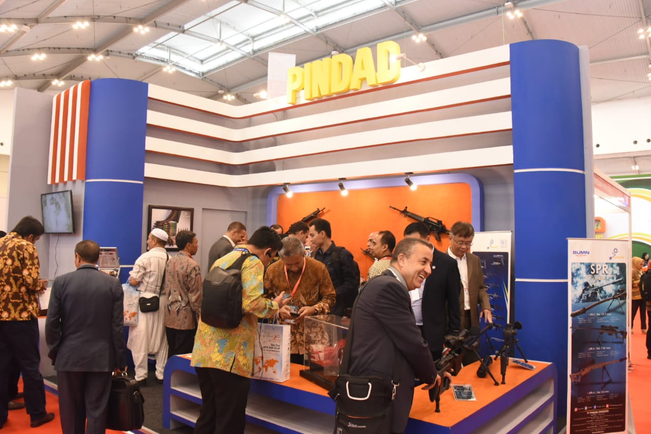 Pindad and PKBL Partners Join the 2018 Indonesia Trade Expo Exhibition
