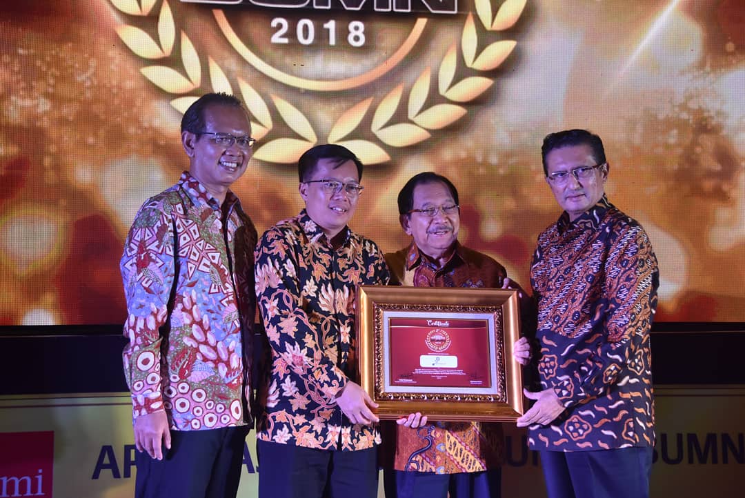 Pindad Wins Best SEO with Innovation in Military and Commercial Product Development at the 2018 BUMN Award
