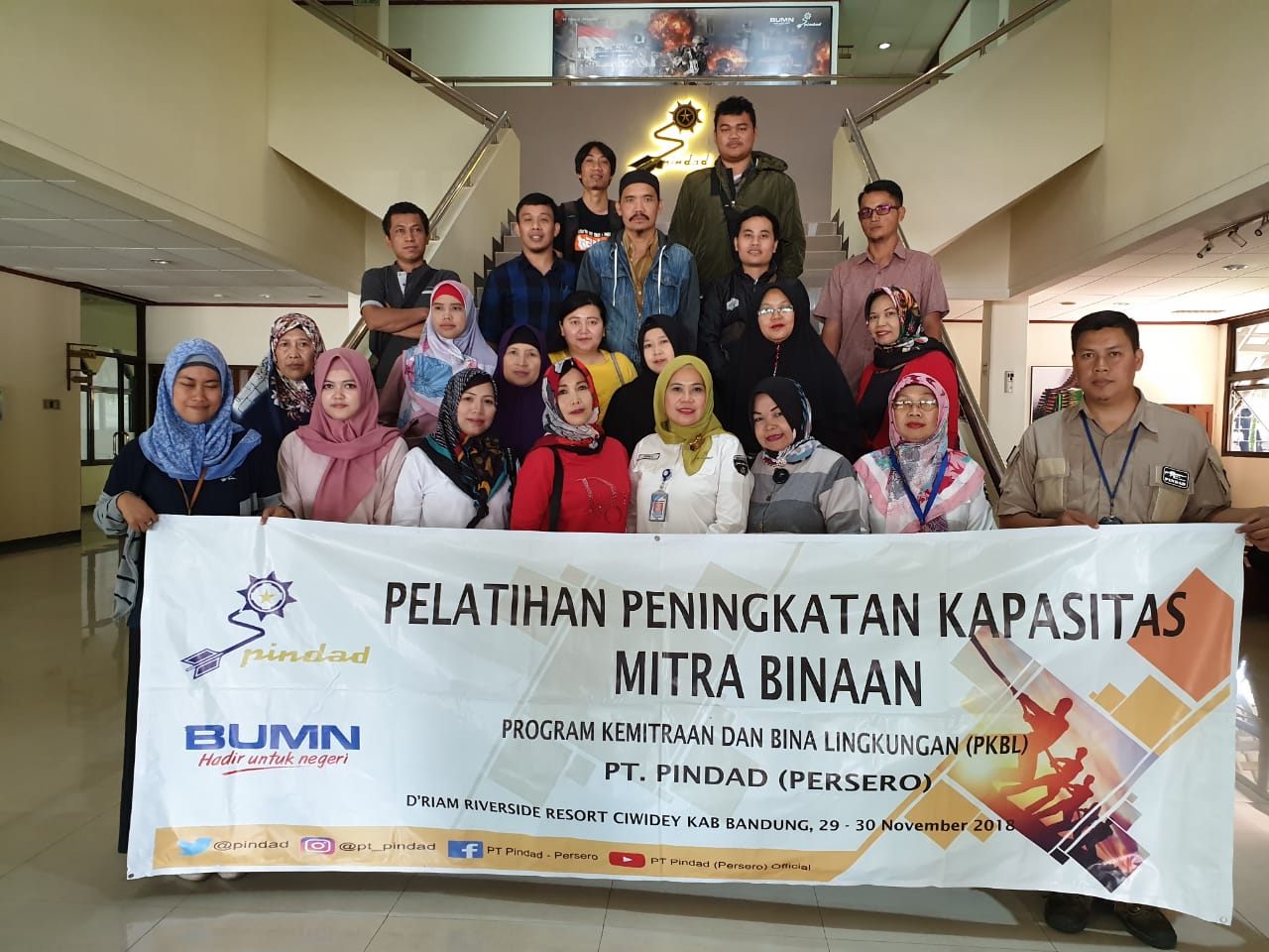 Pindad PKBL Provides Capacity Building Training for Foster Partners