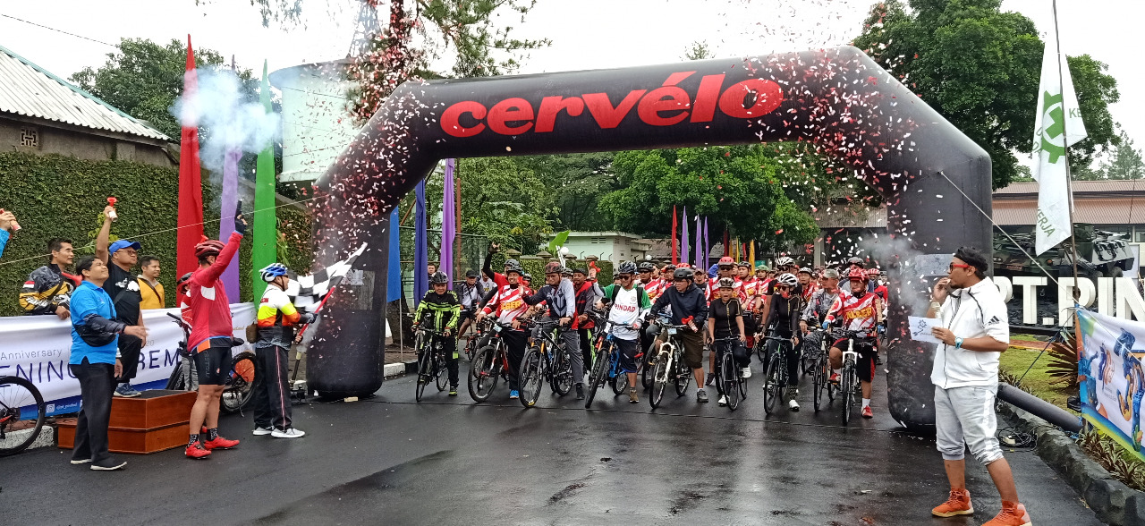 PT Pindad Opens 37th Anniversary with 37KM Cycling
