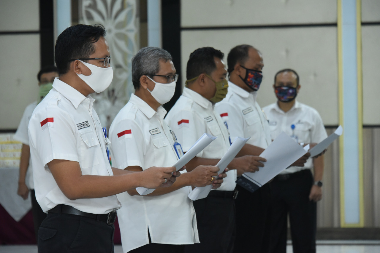 Inauguration and Handover Position of Strata 1 Officials at PT Pindad (Persero)