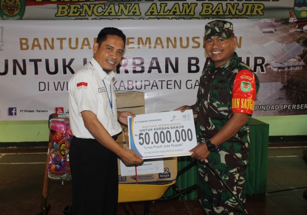 Bantuan Kemanusiaan PT Pindad (Persero) untuk Garut