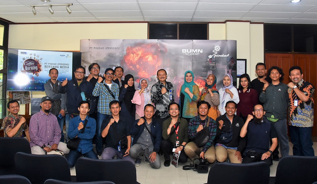 Establishing Synergy and Cooperation, Media Supports Pindad to be a Global Company