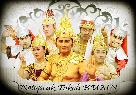 When Minister and the Director of State Owned Enterprises were Playing Ketoprak