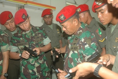 Sus Spes Das Pal Kopassus Student 2nd&nbsp;Phase Job Training at PT Pindad (Persero)