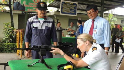 New Zealand Defence Force Visit to PT Pindad (Persero)