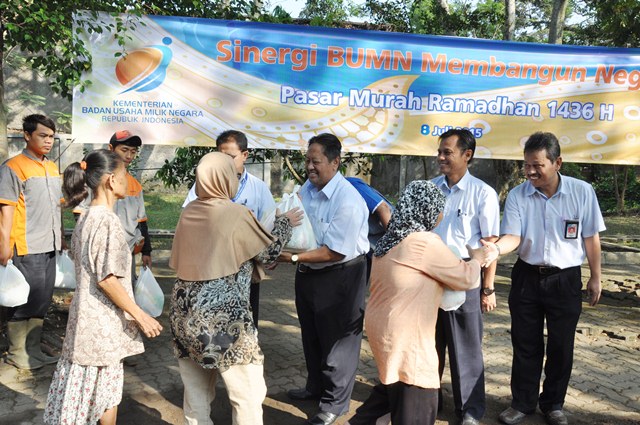 Ramadhan Bazaar at PT Pindad (Persero)