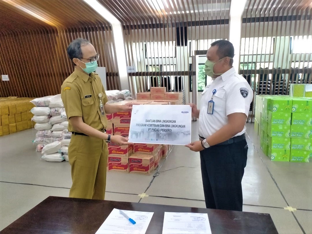 Pindad Gives Assistance to the Government of Bandung City in Handling Covid-19