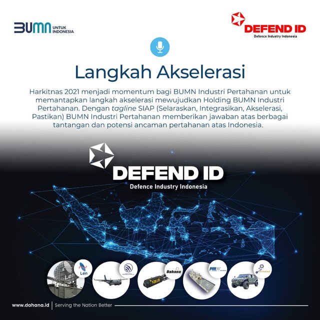 Commemorating Harkitnas, ready to create Defense Industry holding