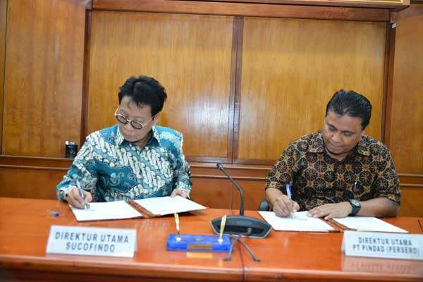 Sinergi BUMN : Sucofindo dan Pindad Kerjasama Industri Transportasi, Generator Listrik serta produk Hankam