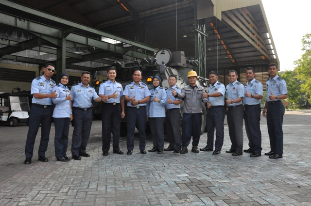 Tentera Udara Diraja Malaysia Kunjungi PT Pindad (Persero)